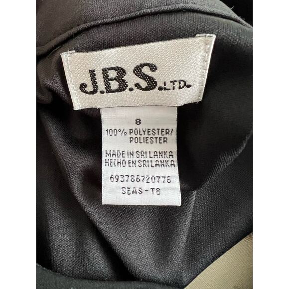 JBS Vintage Pleated Strapless Dress Size 8 - Picture 6 of 6